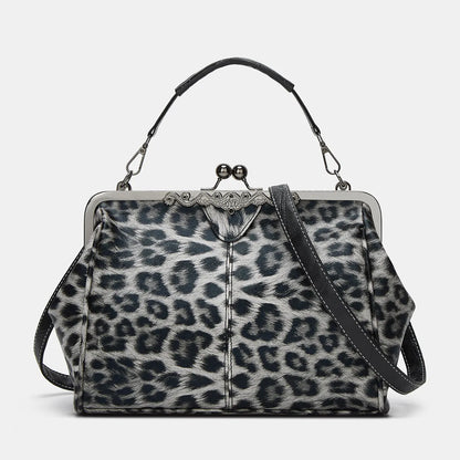 💼2026 New Kattee Elegant Waterproof Women’s Leather Kiss-Lock Tote Handbag