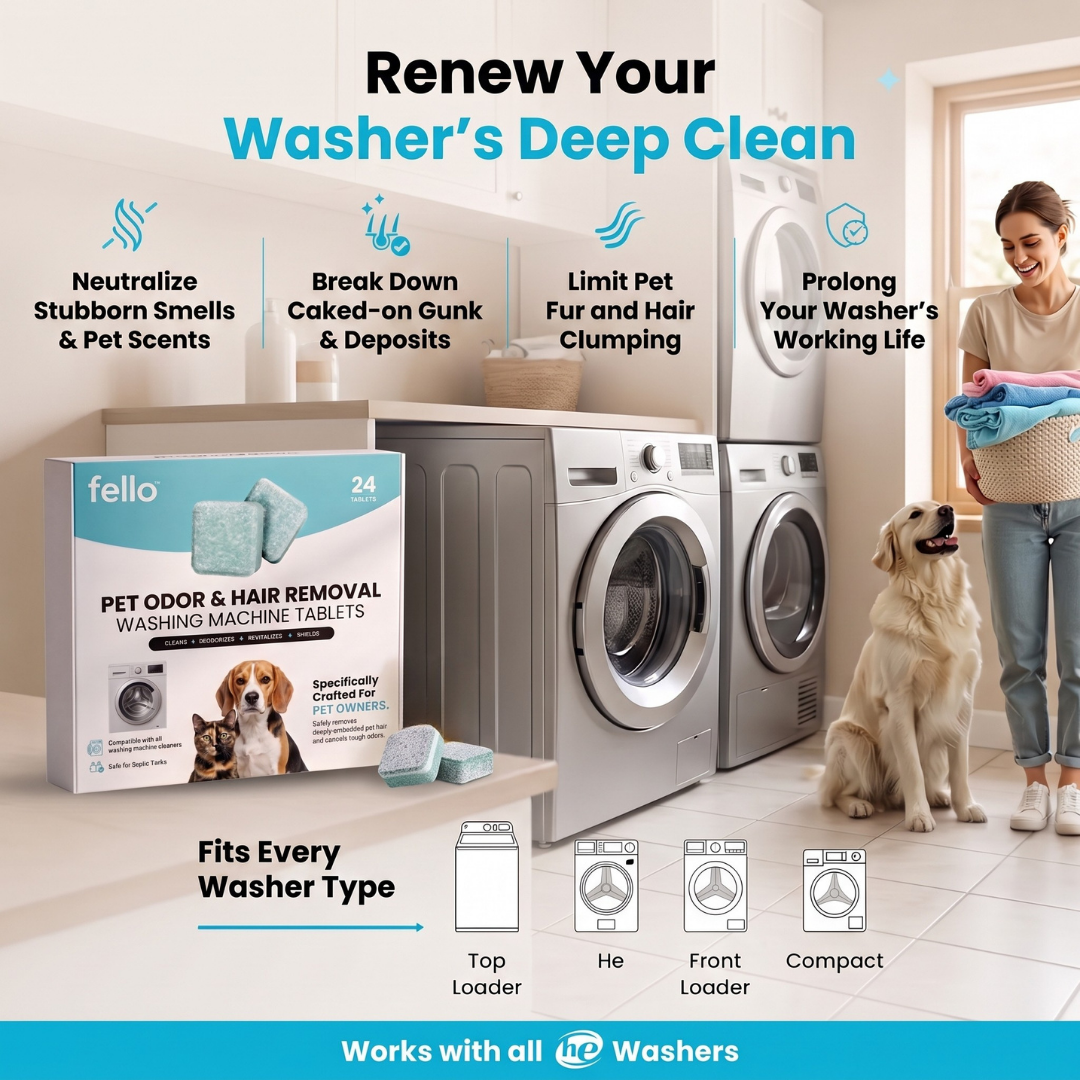 Washing machine cleaning tablets