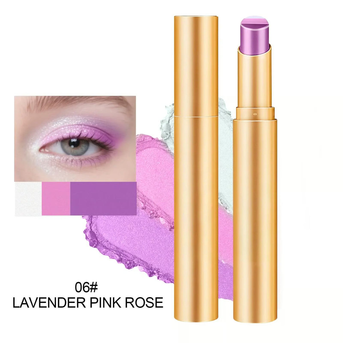 🔥LAST DAY SALE 49% OFF-✨3 Shade Cream Eyeshadow Stick | Smooth & Blendable