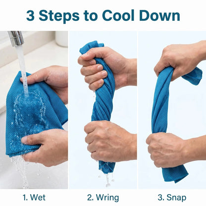 🔥LAST DAY 50% OFF - 🏃❄️Cold Sweat Towel You Can Use Anywhere, Anytime! Reusable Soft Absorbent Cooling Portable