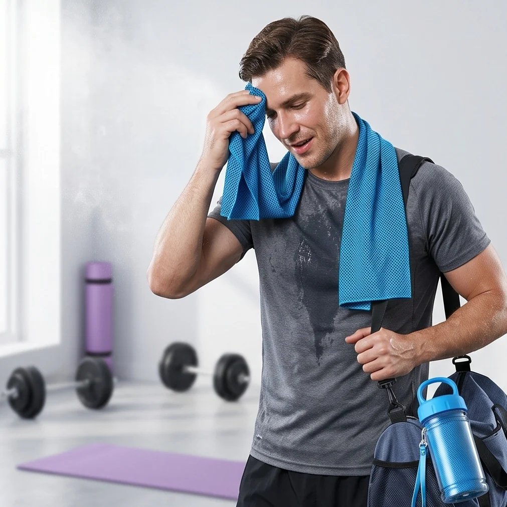 🔥LAST DAY 50% OFF - 🏃❄️Cold Sweat Towel You Can Use Anywhere, Anytime! Reusable Soft Absorbent Cooling Portable