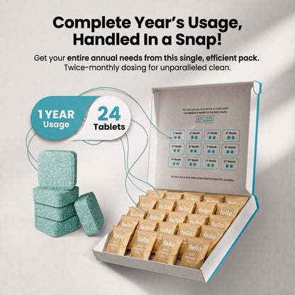 Washing machine cleaning tablets