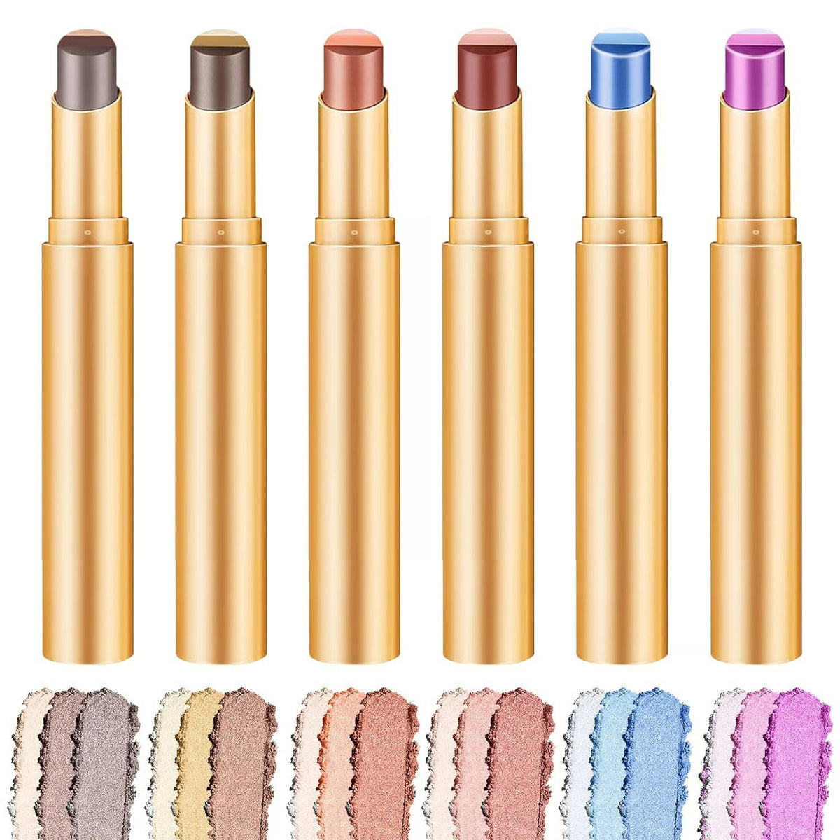 🔥LAST DAY SALE 49% OFF-✨3 Shade Cream Eyeshadow Stick | Smooth & Blendable