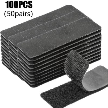 🔥Limited time 50% OFF🔥Heavy Duty Waterproof Self-Adhesive Double Sided Hook and Loop Strips